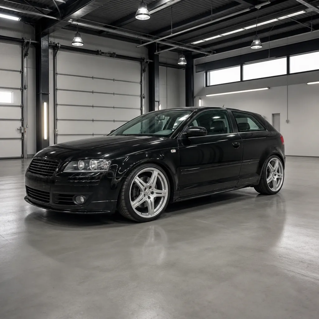 Audi A3 8P 3.2 250 к.с.: ръководство за тунинг и спортни части