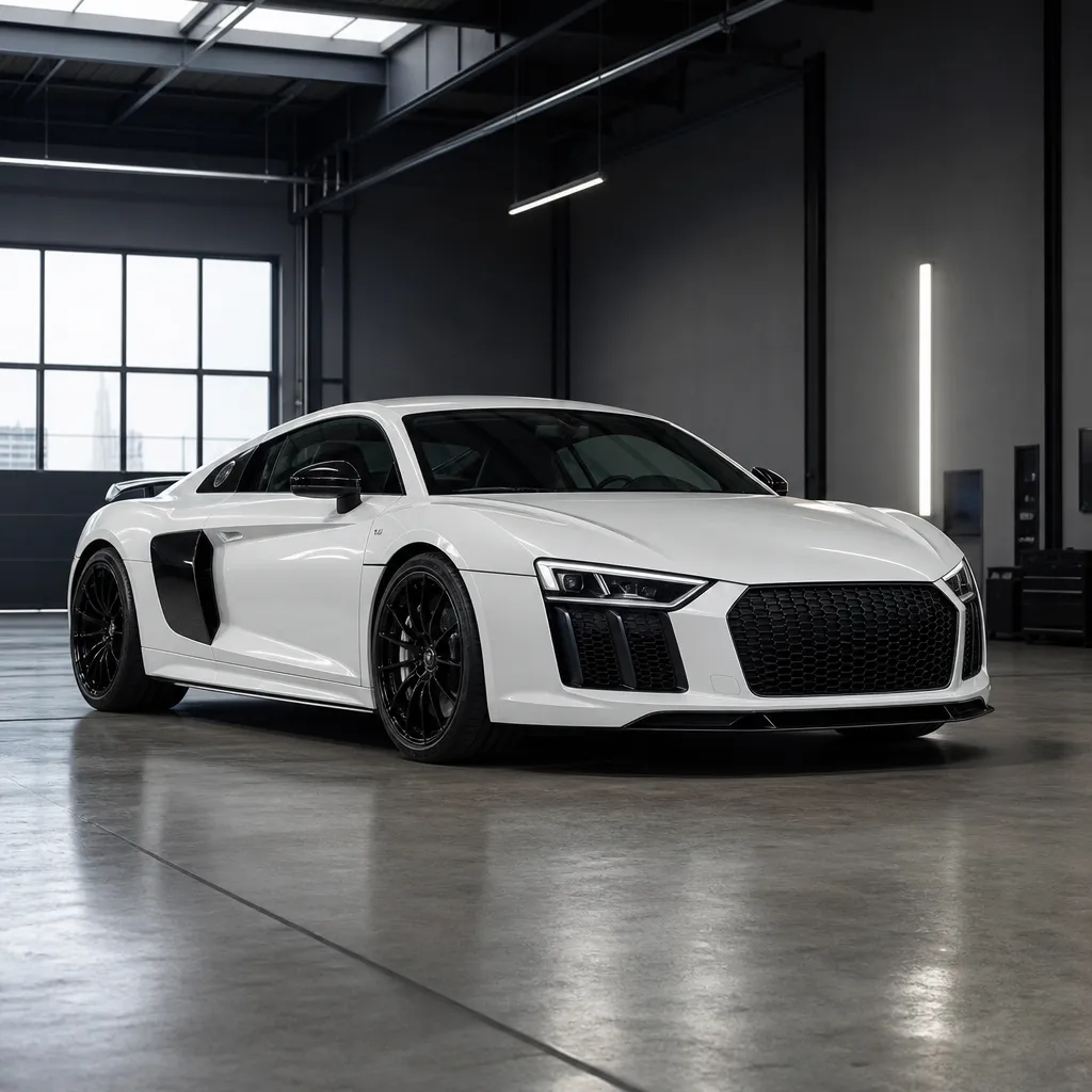 Audi R8 4S 5.2 FSI: ръководство за тунинг и избор на спортни части