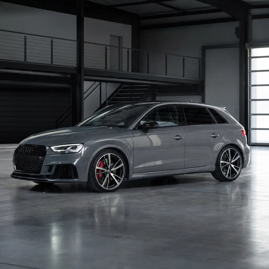 Audi RS3 8V.5 2.5 TFSI 400: тунинг части и разумен план за подобрения